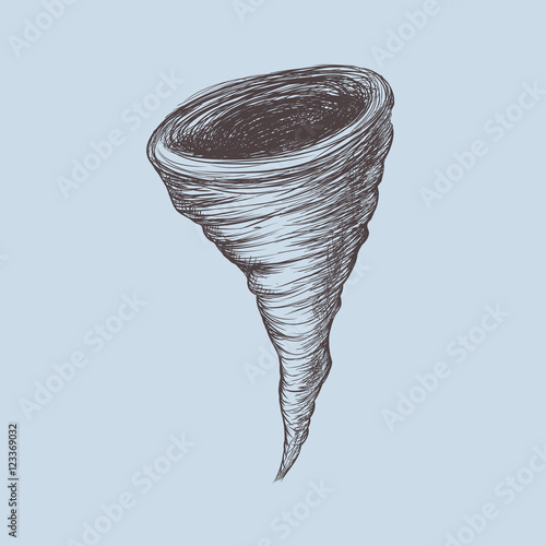 isolated tornado