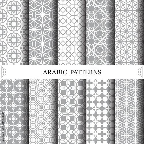 arabic vector pattern, web page background,surface textures