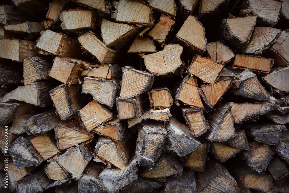 Firewood Wood Background Texture