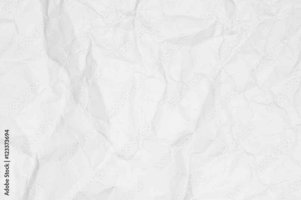 Crumpled white paper texture or paper background for design with copy space for text or image. Crumpled white paper texture or paper background for design with copy space for text or image.