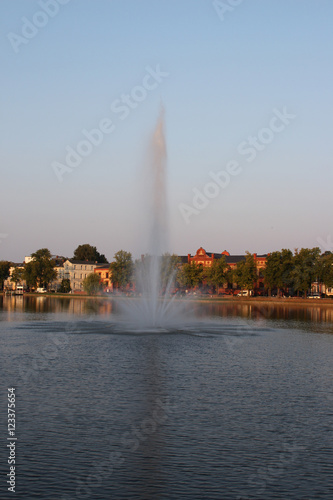 Der Pfaffenteich in Schwerin