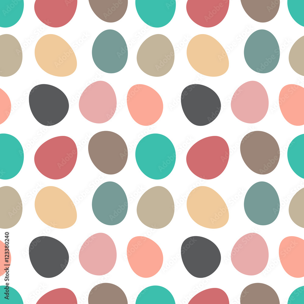 Stones polka dot pattern. Stones polka dot pattern.