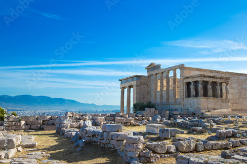 Parthenon on the Acropolis in Athens, Greece