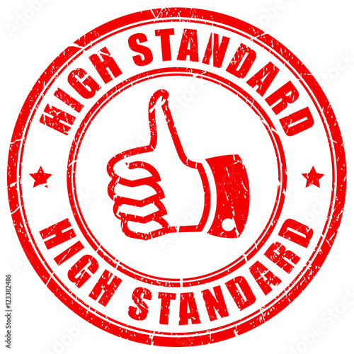 High standard rubber stamp photo