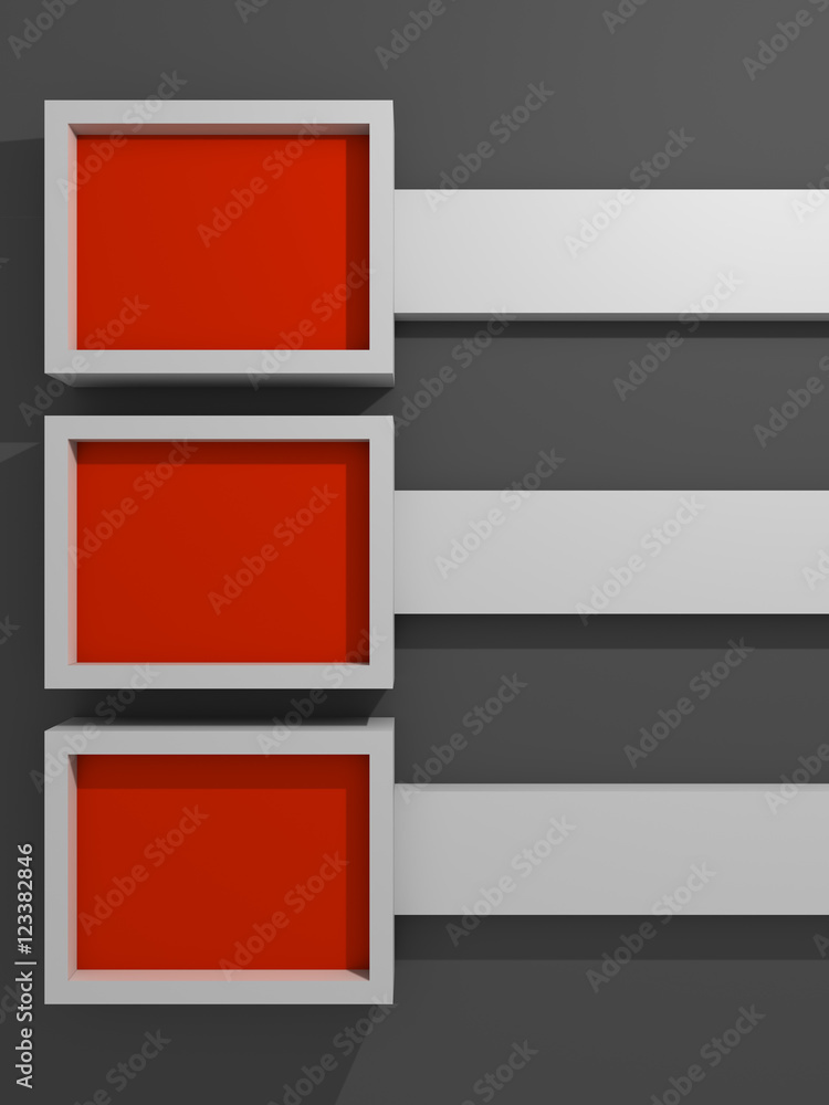 Fototapeta premium 3d Abstract Design