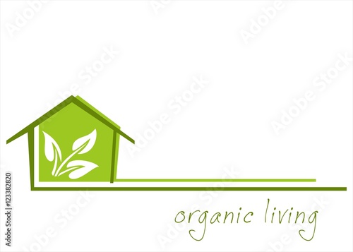 Home , leaves, green icon, business logo design