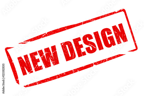 Fotografia New design red imprint