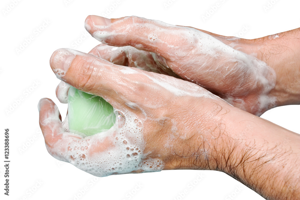 sudsy hands