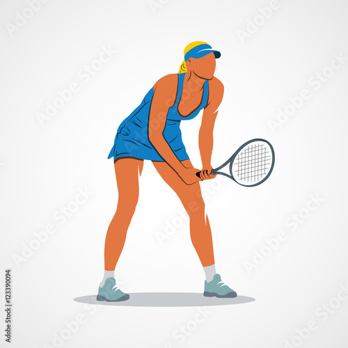 tennis, racket, athlete
