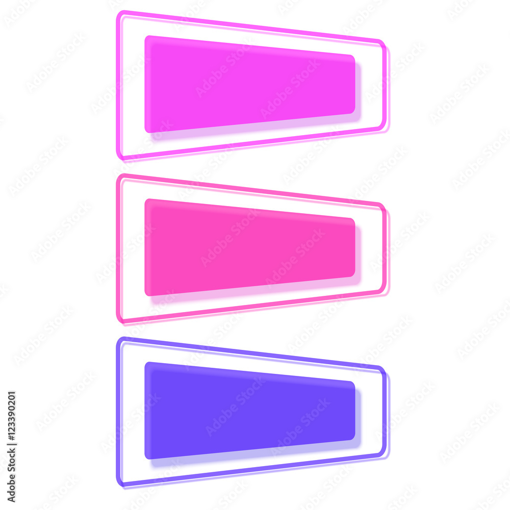 Vivid translucent plastic cards with shadows. Vivid translucent plastic cards with shadows.