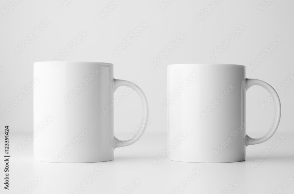 Mug Mock-Up - Two Mugs Mug Mock-Up - Two Mugs