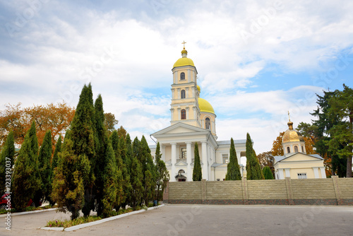 The view on church of Saint Maria Magdalena, Bila Tserkva, Ukrai photo