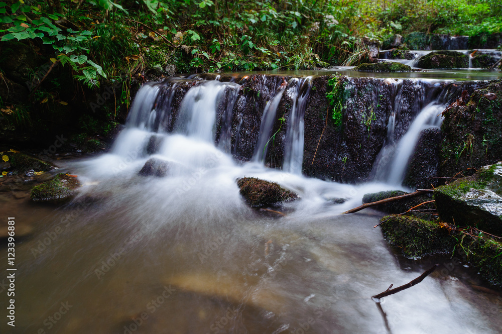 Fototapeta premium Little waterfall
