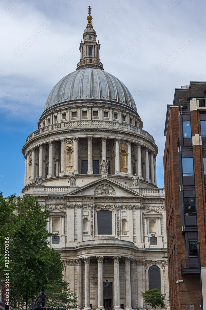 St. Paul Cathedral in London, Great Britain