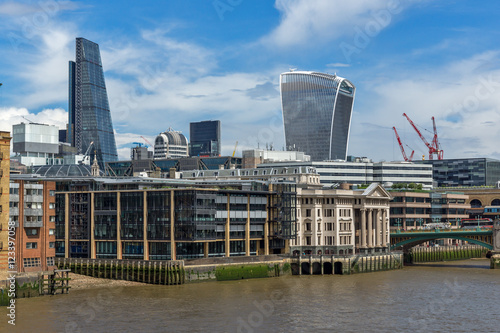 Panorama of Thames river and City of London, Great Britain © Stoyan Haytov