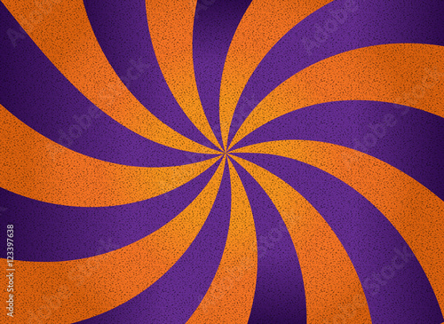 Purple and Orange Vortex
