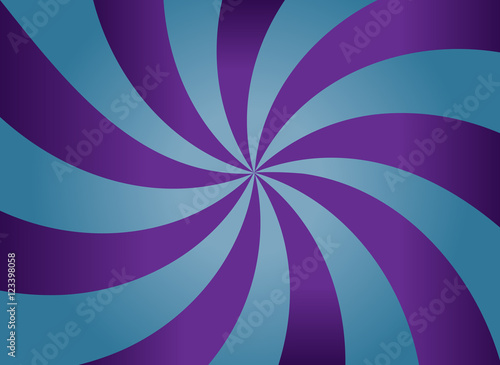 Purple and Blue Vortex