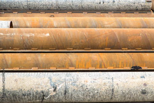 tubes for waterworks and sewer system of the city