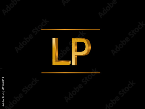 LP Initial Logo for your startup venture