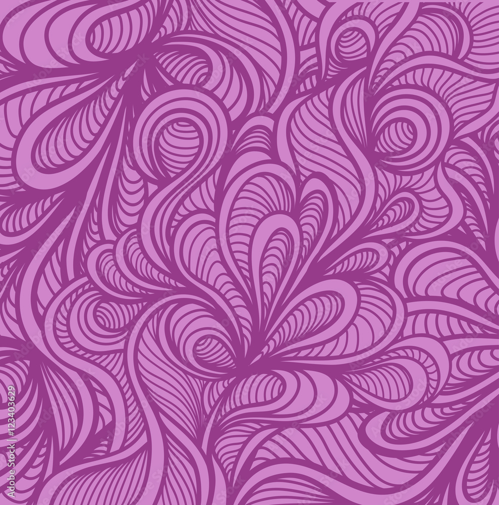 Abstract doodle background in handmade style lilac Abstract doodle background in handmade style lilac