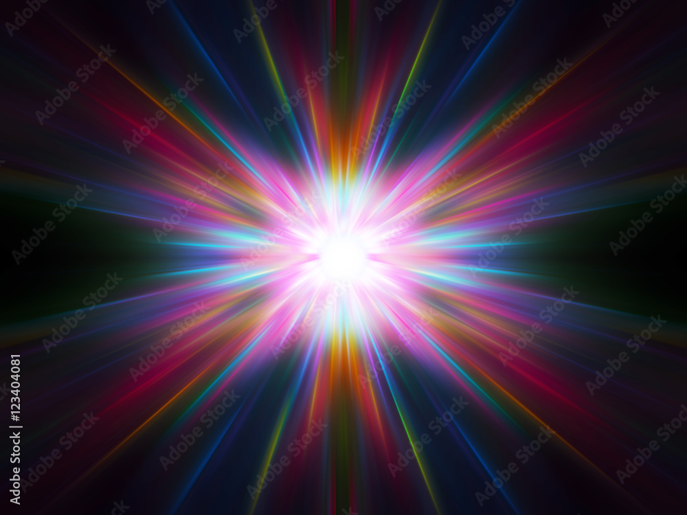 abstract colorful radiant explosion abstract colorful radiant explosion