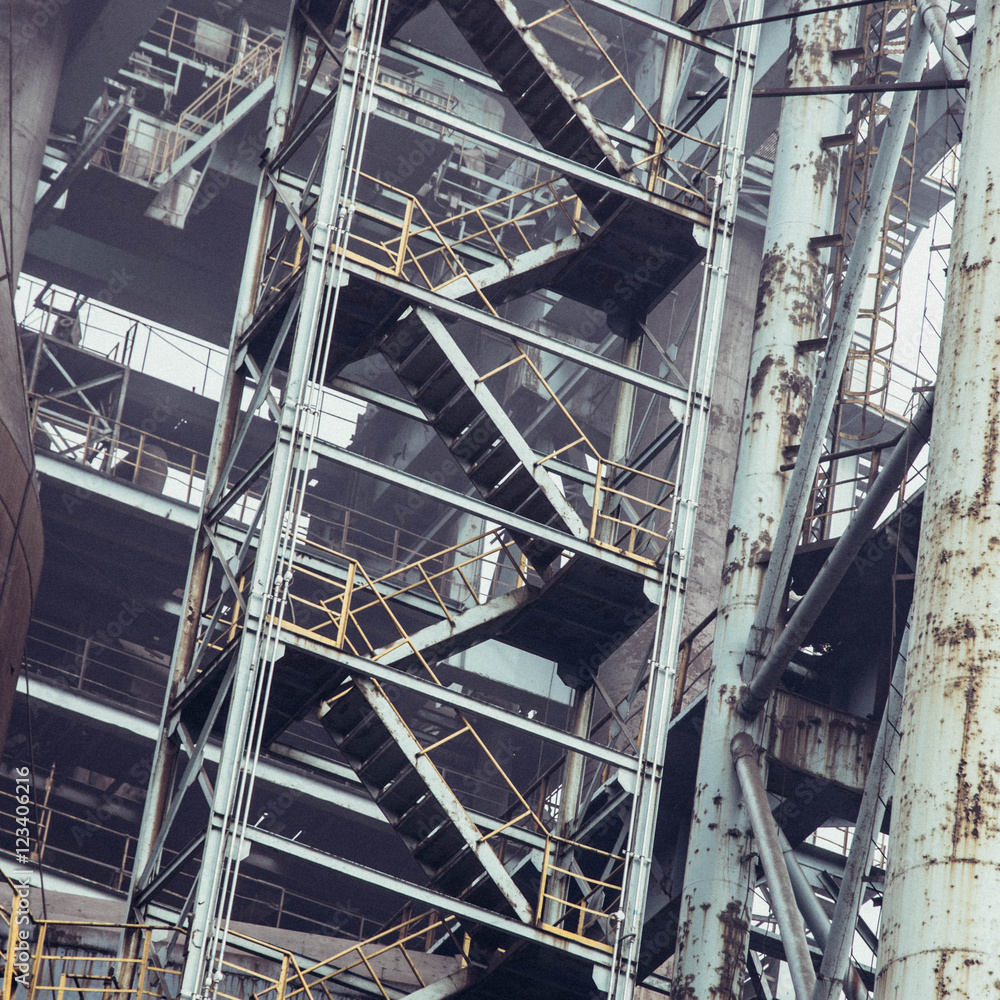 The Ladders in the Steel plant The Ladders in the Steel plant