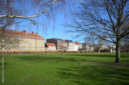 Canvas Print Rosenborg Castle Park, Copenhagen