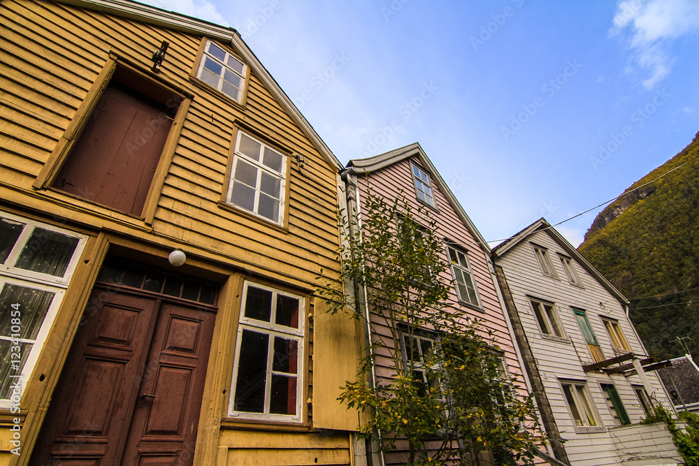 Fototapeta premium Pueblo pintoresco