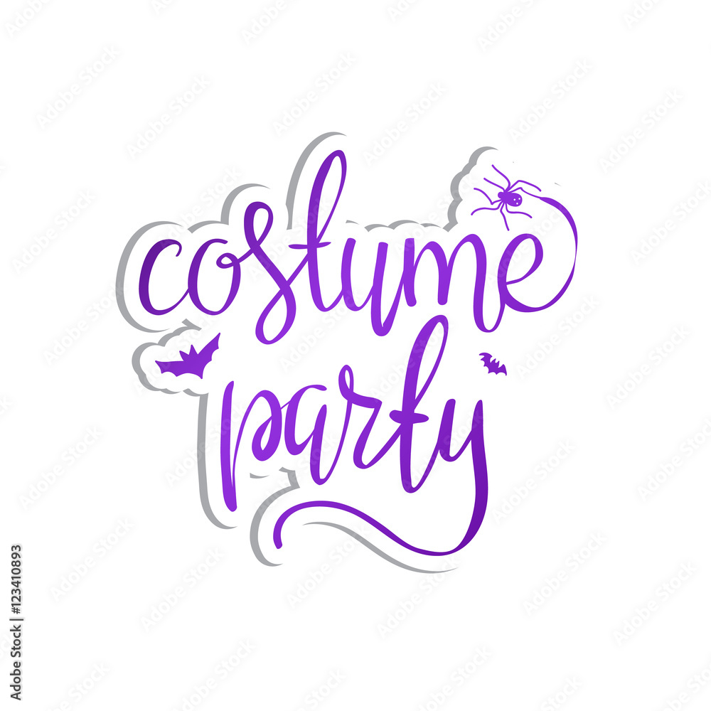 Costume party background