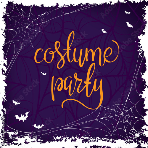 Costume party background