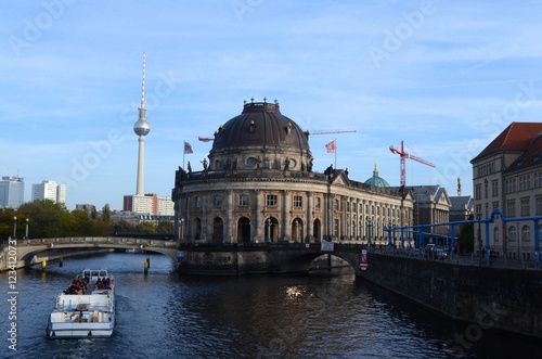 Spree river and Berlin Cathedral