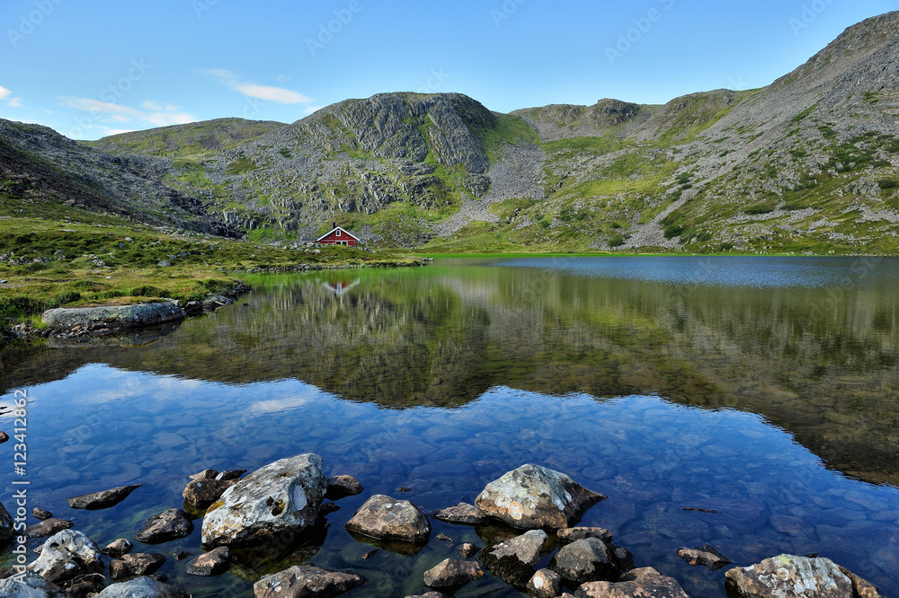 landscape of Mageroya Island, Norway landscape of Mageroya Island, Norway