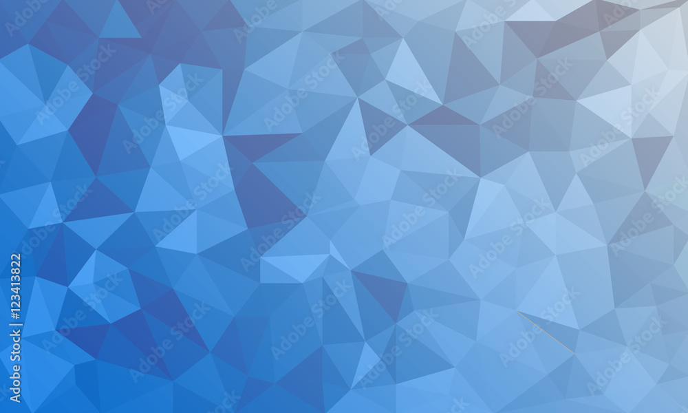 abstract Blue background, low poly textured triangle shapes in r abstract Blue background, low poly textured triangle shapes in r
