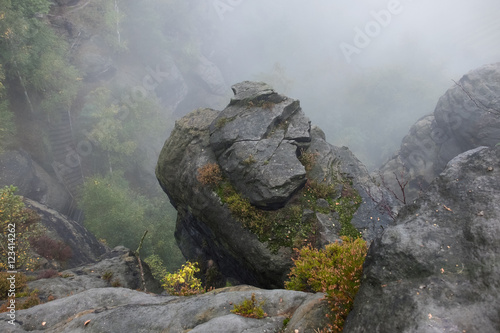 Nationalpark sächsische Schweiz Elbsandsteingebirge Lilienstein photo