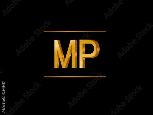 MP Initial Logo for your startup venture