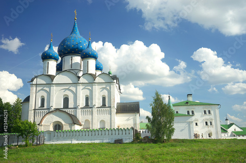 Summer landscape in Suzdal photo