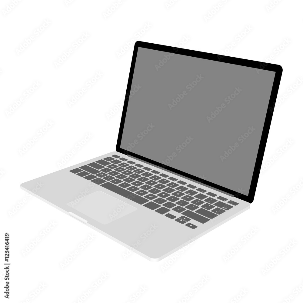 Abstract creative Laptop set. Isolated mockup on background. Isometric 3D style template. For web and mobile app clipart art. Concept idea design element. Vector illustration infographics theme Abstract creative Laptop set. Isolated mockup on background. Isometric 3D style template. For web and mobile app clipart art. Concept idea design element. Vector illustration infographics theme
