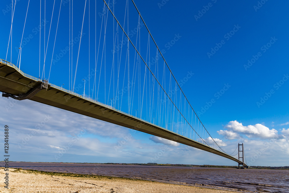 Humber Bridge, East Riding of Yorkshire, UK Humber Bridge, East Riding of Yorkshire, UK