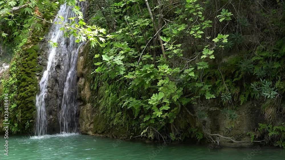 Adonis waterfall, baths. Cyprus. Adonis waterfall, baths. Cyprus.
