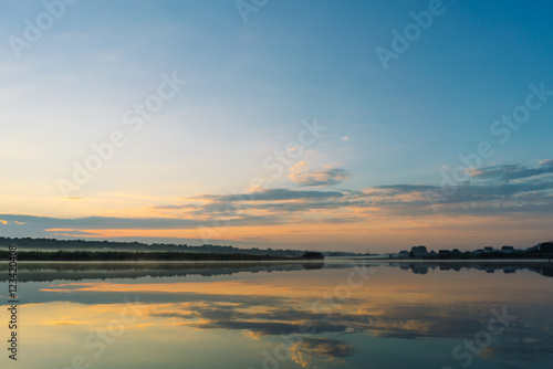 Sunrise on the lake