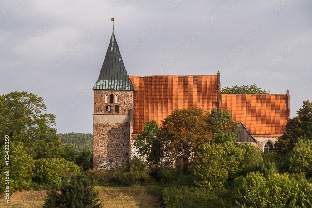 Kirche Kirchturm Bobbin Mecklenburg