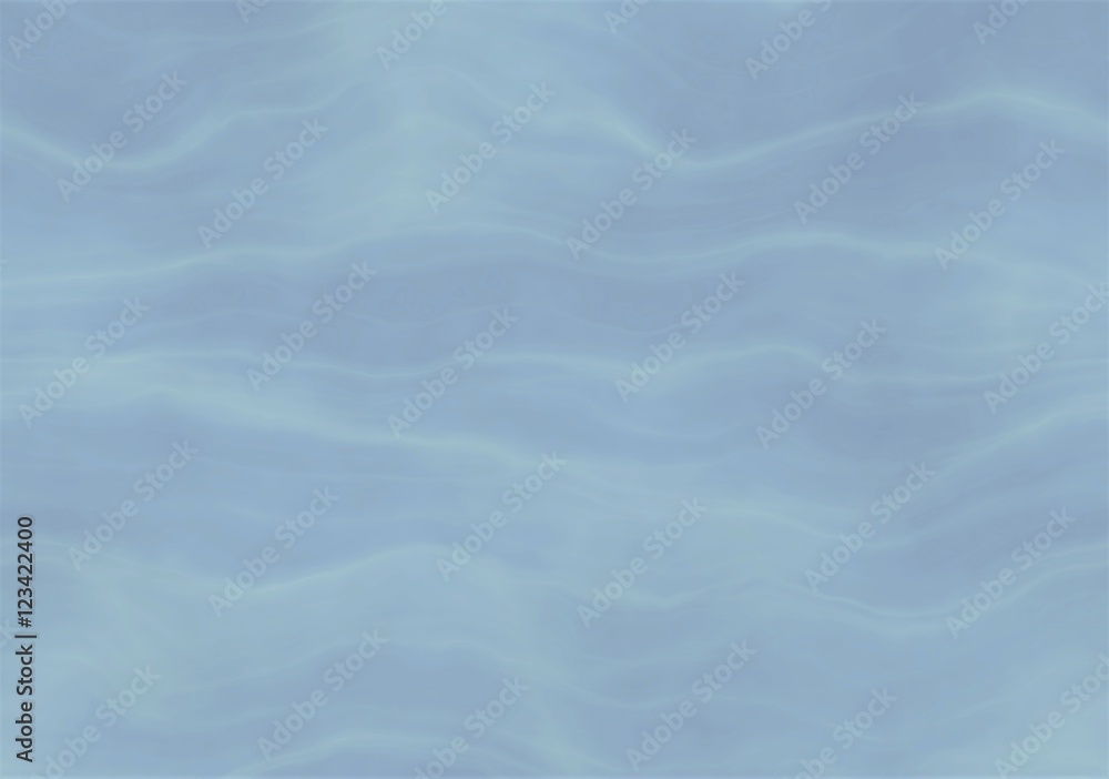 Soft blue horizontal water motif motive background
