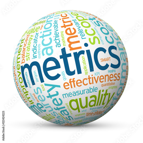 METRICS Tag Cloud On Sphere