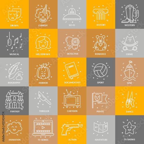 Film genre set