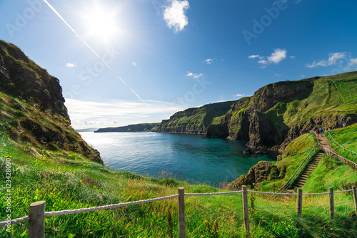 Beautiful landscape of cliffs in Ireland
