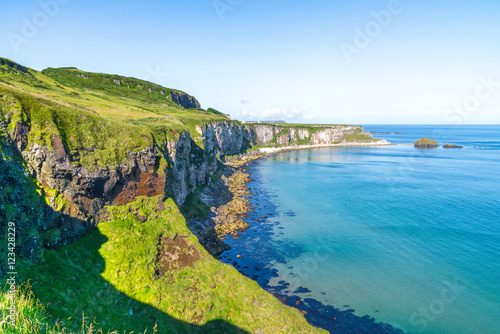 Beautiful landscape of cliffs in Ireland