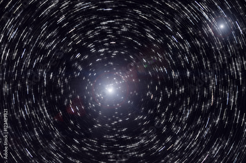 star tracks sky space background