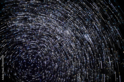 Wallpaper Mural star tracks sky space background Torontodigital.ca