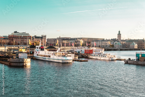 Boats and Buildings of Stockholm, Sweden © lucasinacio.com