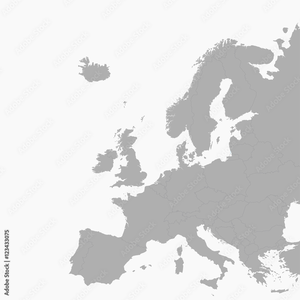 Europe map